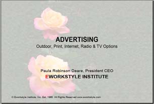 Advertising Seminar slide